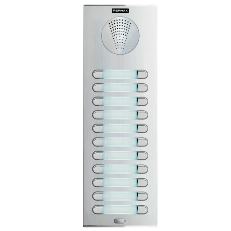 Placa FERMAX® CITY™ S8 AP211 4+N (Audio) - 22 Pulsadores//FERMAX® CITY™ S8 AP211 4+N Entry Panel (Audio) - 22 Buttons
