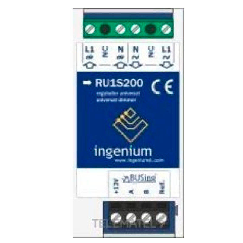 Regulador Universal FERMAX® Ingenium™ RU1S200 de 1 Canal - 200W//FERMAX® Ingenium™ RU1S200 1-Channel Universal Regulator - 200W