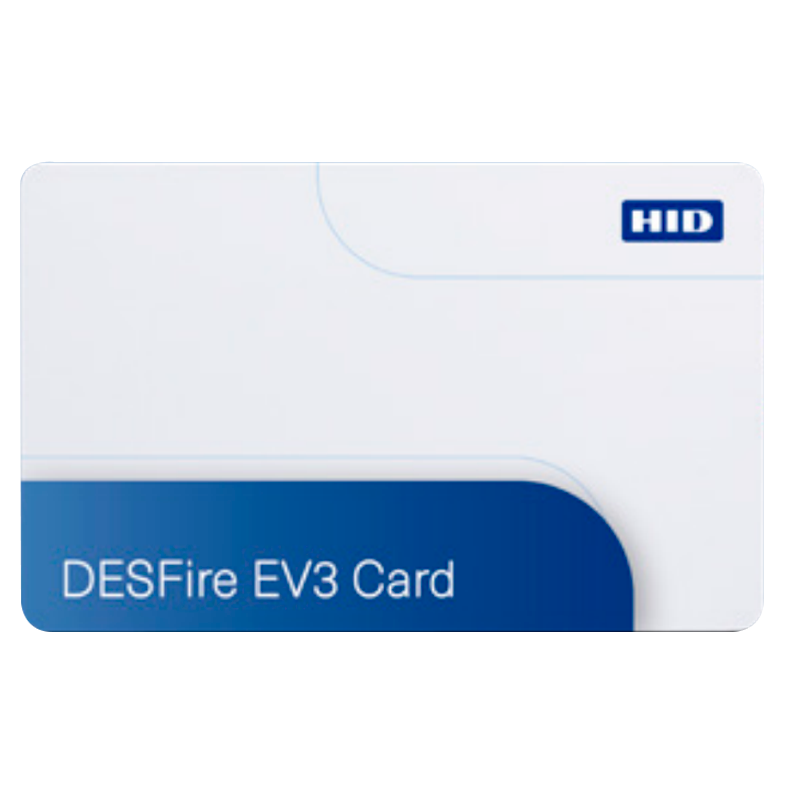Tarjeta HID® SIO™ DESFire™ EV3 8K + Prox Multilaminada Compuesta (Perfil de Alta Seguridad)//Tarjeta HID® SIO™ DESFire™ EV3 8K + Prox Composite Card (High Security Profile)