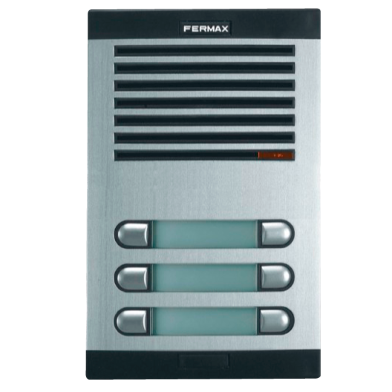 Placa de Audio FERMAX® CITY™ Classic 6L//FERMAX® CITY™ Classic 6L Audio Entry Panel