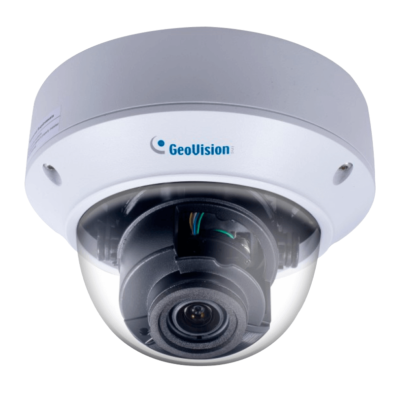 Minidomo IP GEOVISION™ GV-AVD8710 de 8MPx 4.3x con IR//GEOVISION™ GV-AVD8710 with 8MPx 4.3x IP Mini Dome + IR