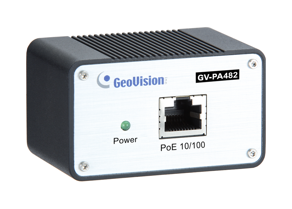 Inyector High PoE GEOVISION™ GV-PA482 de 1 Puerto (120W)//GEOVISION™ GV-PA482 1 Port High PoE Injector (120W)