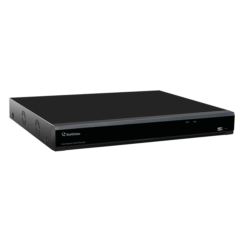 NVR GEOVISION™ GV-SNVR1612 de 16 Canales PoE+ (HDMI 4K)//HIKVISION™ 32 Channel Network Video Recorder (NVR)
