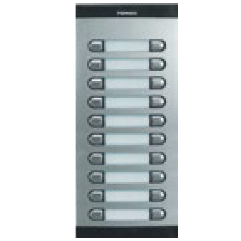Placa de Botonera FERMAX® CITY™ Classic 6 P 210 (4+N) - 20 Pulsadores//FERMAX® CITY™ Classic 6 P 210 Keypad Entry Panel (4+N) - 20 Pushbuttons