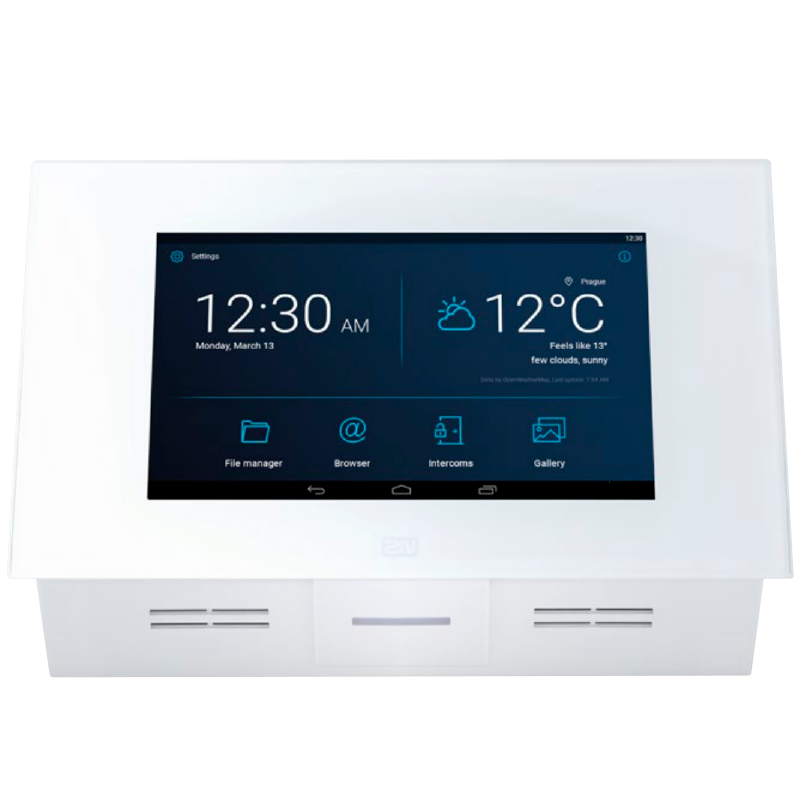 Panel 2N® Indoor Touch 2.0 - Blanco//2N® Indoor Touch Panel 2.0 - White