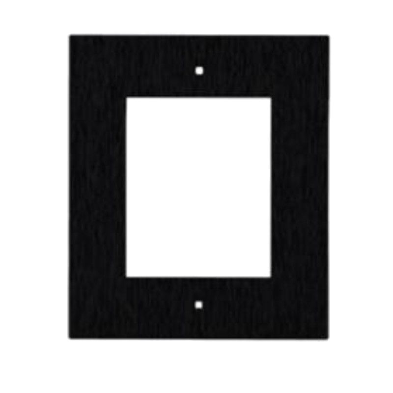 Marco para Instalación Empotrada para Caja 2N® de 1 Módulo Negro//Frame for Recessed Installation for Box 2N® of 1 Black Module