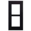 Marco de Instalación Empotrada para Caja 2N® de 2 Módulos Negro//2N® 3 Modules Surface Mount Front Frame