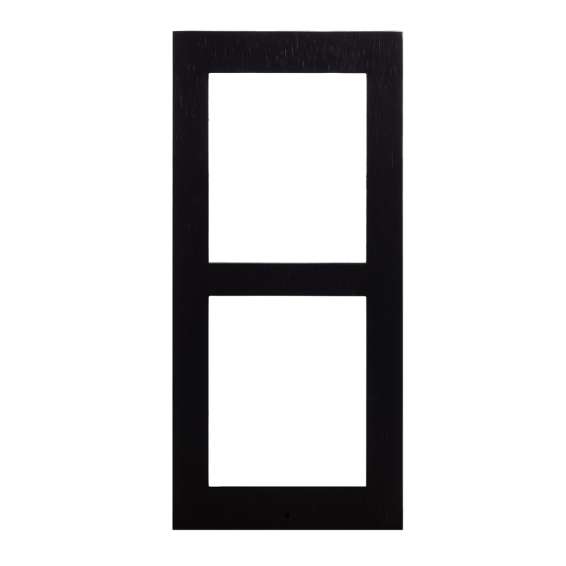 Marco de Instalación en Superficie 2N® para 2 Módulos Negro//2N® Surface Installation Frame for 2 Black Modules