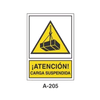 Placa de Aviso de Peligro Tipo 1 (Placa - Clase B)//Warning & Danger Signboard Type 1 (Plastic Sheet - Class B)