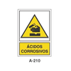 Placa de Aviso de Peligro Tipo 1 (Placa - Clase B)//Warning & Danger Signboard Type 1 (Plastic Sheet - Class B)