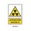 Placa de Aviso de Peligro Tipo 1 (Placa - Clase B)//Warning & Danger Signboard Type 1 (Plastic Sheet - Class B)