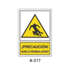 Placa de Aviso de Peligro Tipo 1 (Placa - Clase B)//Warning & Danger Signboard Type 1 (Plastic Sheet - Class B)