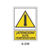 Placa de Aviso de Peligro Tipo 2 (Lámina - Clase A)//Warning & Danger Signboard Type 2 (Plastic Sheet - Class A)