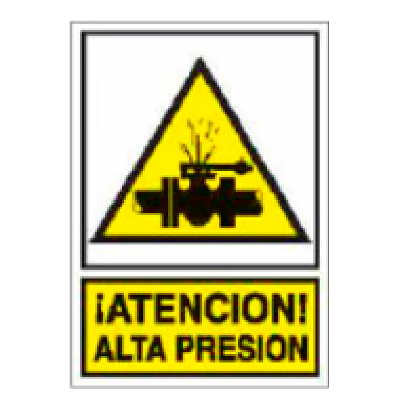 Placa de Aviso de Peligro Tipo 2 (Placa - Clase B)//Warning & Danger Signboard Type 2 (Plastic Sheet - Class B)