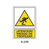 Placa de Aviso de Peligro Tipo 2 (Placa - Clase B)//Warning & Danger Signboard Type 2 (Plastic Sheet - Class B)