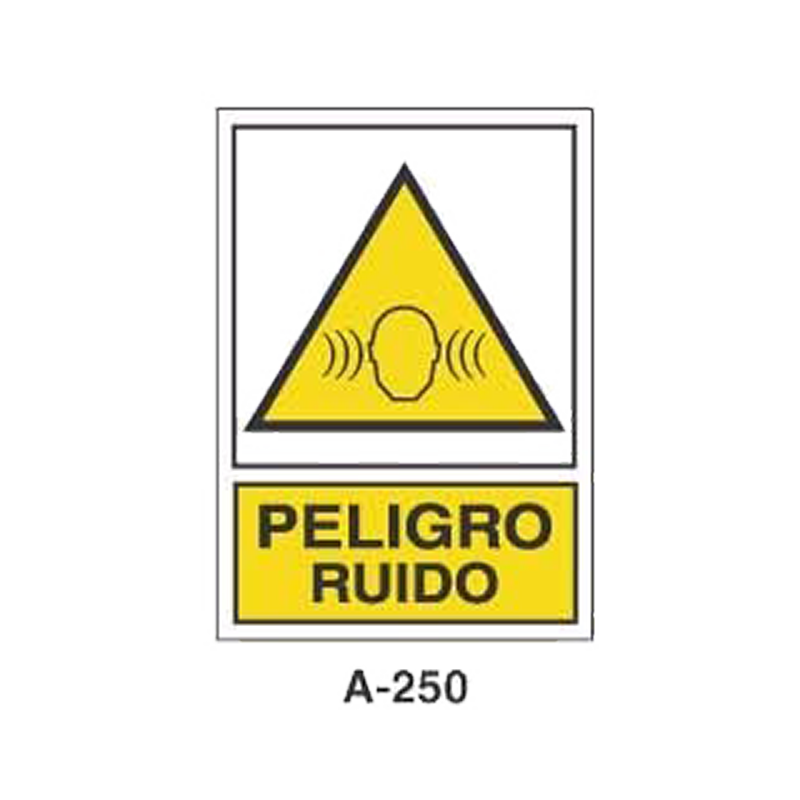 Placa de Aviso de Peligro Tipo 2 (Lámina - Clase A)//Warning & Danger Signboard Type 2 (Plastic Sheet - Class A)
