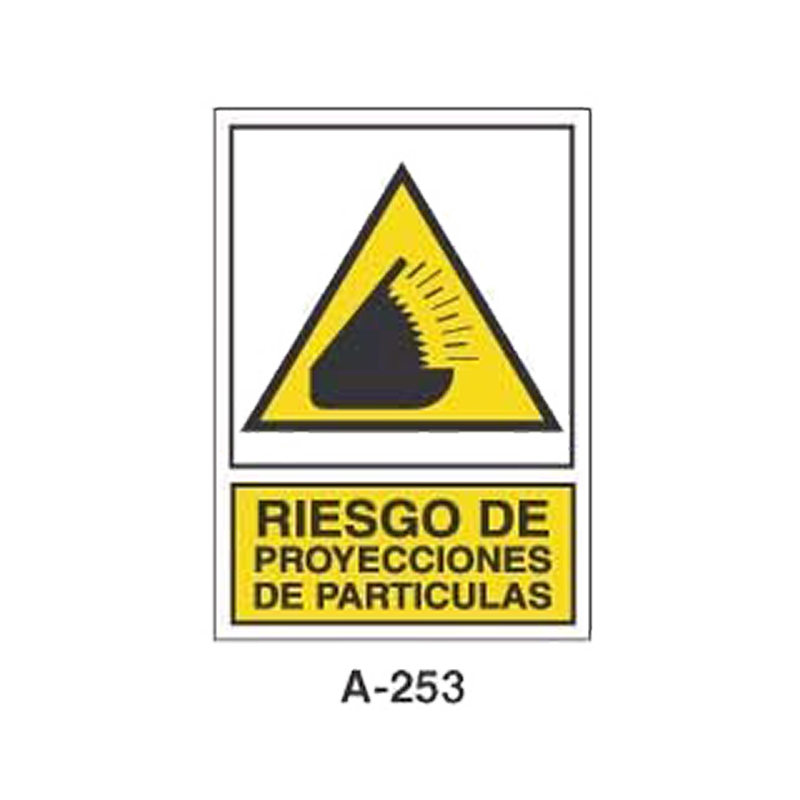 Placa de Aviso de Peligro Tipo 2 (Placa - Clase B)//Warning & Danger Signboard Type 2 (Plastic Sheet - Class B)