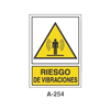 Placa de Aviso de Peligro Tipo 2 (Lámina - Clase A)//Warning & Danger Signboard Type 2 (Plastic Sheet - Class A)