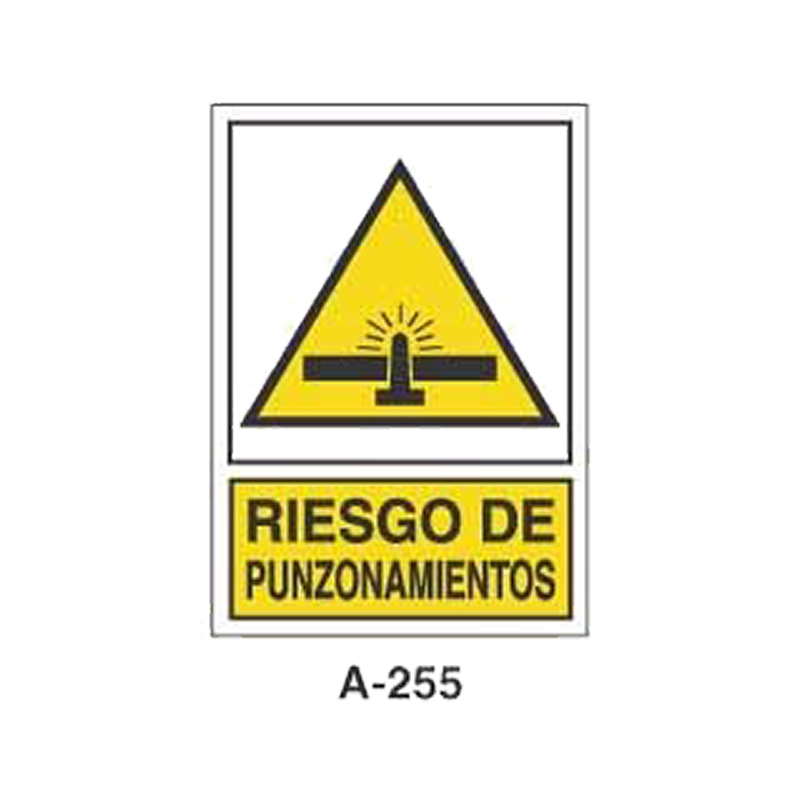 Placa de Aviso de Peligro Tipo 2 (Lámina - Clase A)//Warning & Danger Signboard Type 2 (Plastic Sheet - Class A)