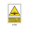 Placa de Aviso de Peligro Tipo 2 (Lámina - Clase A)//Warning & Danger Signboard Type 2 (Plastic Sheet - Class A)