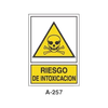 Placa de Aviso de Peligro Tipo 2 (Lámina - Clase A)//Warning & Danger Signboard Type 2 (Plastic Sheet - Class A)