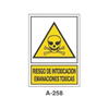 Placa de Aviso de Peligro Tipo 2 (Lámina - Clase A)//Warning & Danger Signboard Type 2 (Plastic Sheet - Class A)