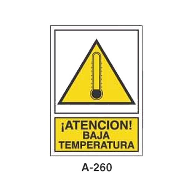 Placa de Aviso de Peligro Tipo 2 (Placa - Clase B)//Warning & Danger Signboard Type 2 (Plastic Sheet - Class B)