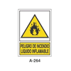 Placa de Aviso de Peligro Tipo 2 (Lámina - Clase A)//Warning & Danger Signboard Type 2 (Plastic Sheet - Class A)