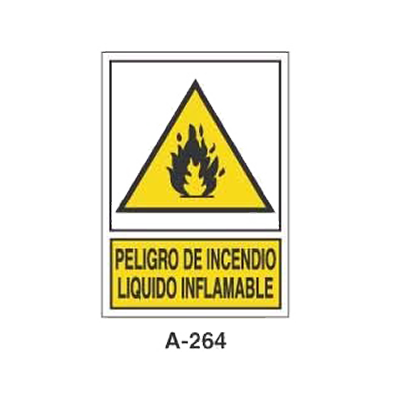 Placa de Aviso de Peligro Tipo 2 (Placa - Clase B)//Warning & Danger Signboard Type 2 (Plastic Sheet - Class B)