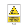 Placa de Aviso de Peligro Tipo 2 (Lámina - Clase A)//Warning & Danger Signboard Type 2 (Plastic Sheet - Class A)