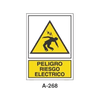 Placa de Aviso de Peligro Tipo 2 (Lámina - Clase A)//Warning & Danger Signboard Type 2 (Plastic Sheet - Class A)