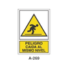 Placa de Aviso de Peligro Tipo 2 (Lámina - Clase A)//Warning & Danger Signboard Type 2 (Plastic Sheet - Class A)