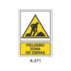 Placa de Aviso de Peligro Tipo 2 (Placa - Clase B)//Warning & Danger Signboard Type 2 (Plastic Sheet - Class B)