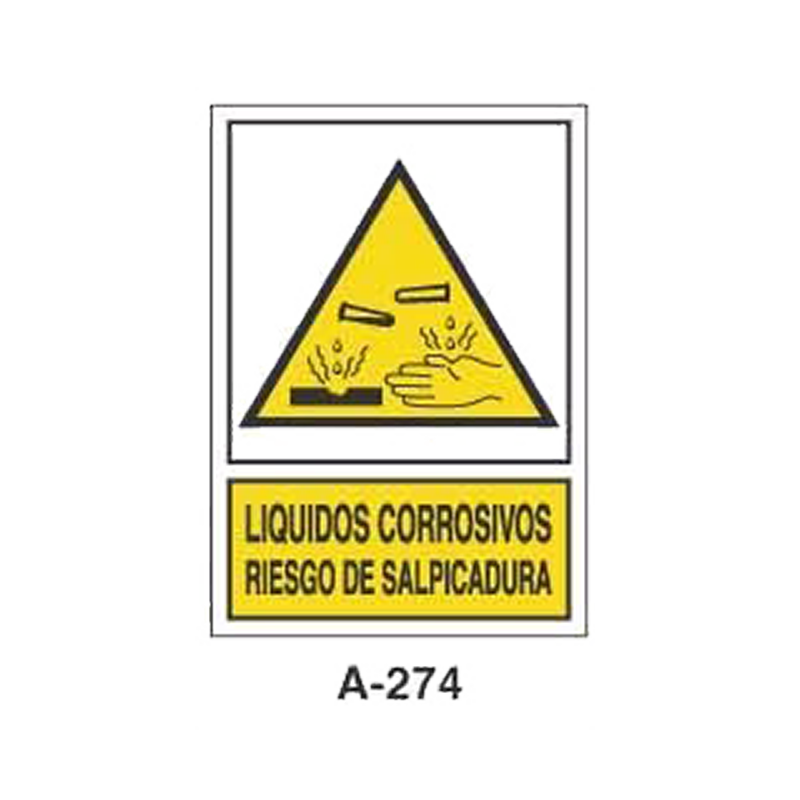 Placa de Aviso de Peligro Tipo 3 (Lámina - Clase A)//Warning & Danger Signboard Type 3 (Plastic Sheet - Class A)