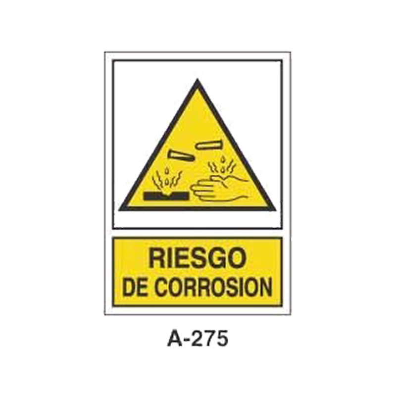 Placa de Aviso de Peligro Tipo 3 (Placa - Clase B)//Warning & Danger Signboard Type 3 (Plastic Sheet - Class B)