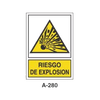 Placa de Aviso de Peligro Tipo 3 (Placa - Clase B)//Warning & Danger Signboard Type 3 (Plastic Sheet - Class B)