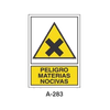 Placa de Aviso de Peligro Tipo 3 (Lámina - Clase A)//Warning & Danger Signboard Type 3 (Plastic Sheet - Class A)