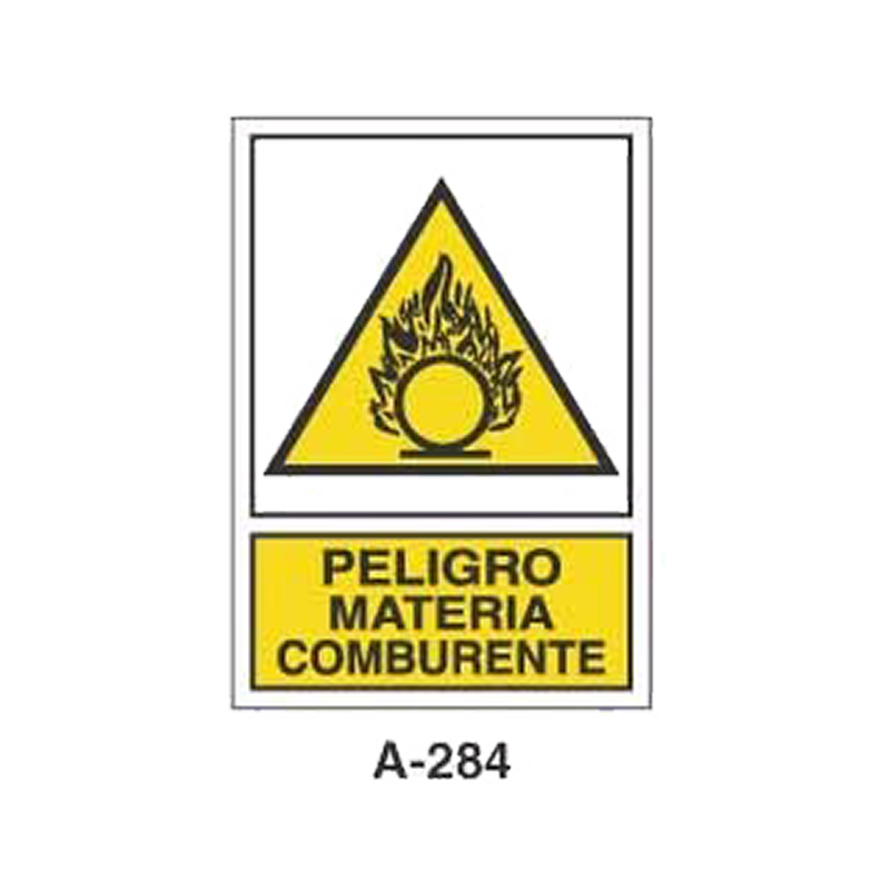 Placa de Aviso de Peligro Tipo 3 (Placa - Clase B)//Warning & Danger Signboard Type 3 (Plastic Sheet - Class B)