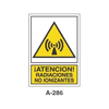 Placa de Aviso de Peligro Tipo 3 (Placa - Clase B)//Warning & Danger Signboard Type 3 (Plastic Sheet - Class B)