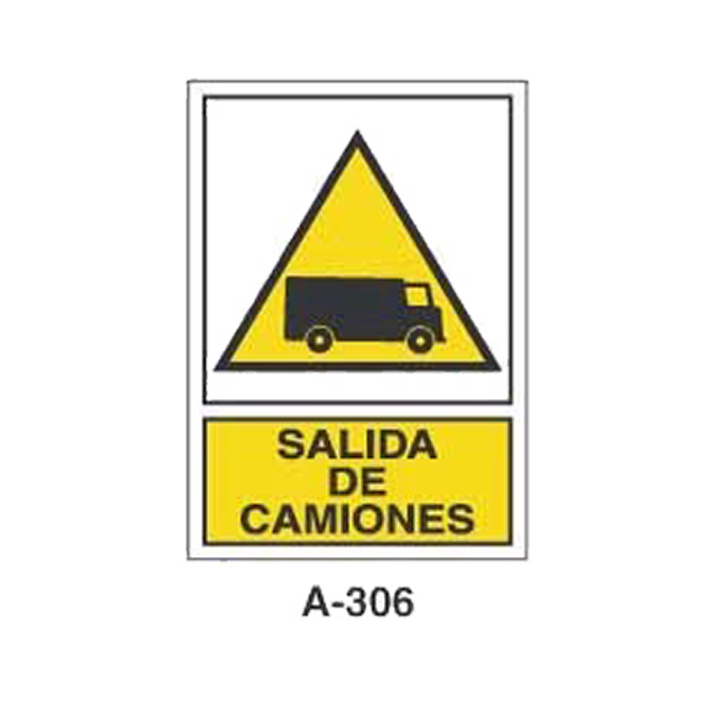 Placa de Aviso de Peligro Tipo 3 (Placa - Clase B)//Warning & Danger Signboard Type 3 (Plastic Sheet - Class B)