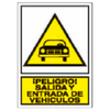 Placa de Aviso de Peligro Tipo 3 (Lámina - Clase A)//Warning & Danger Signboard Type 3 (Plastic Sheet - Class A)