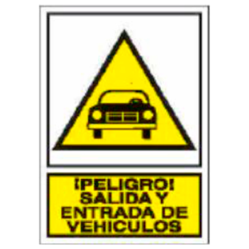 Placa de Aviso de Peligro Tipo 3 (Placa - Clase B)//Warning & Danger Signboard Type 3 (Plastic Sheet - Class B)