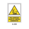 Placa de Aviso de Peligro Tipo 3 (Lámina - Clase A)//Warning & Danger Signboard Type 3 (Plastic Sheet - Class A)