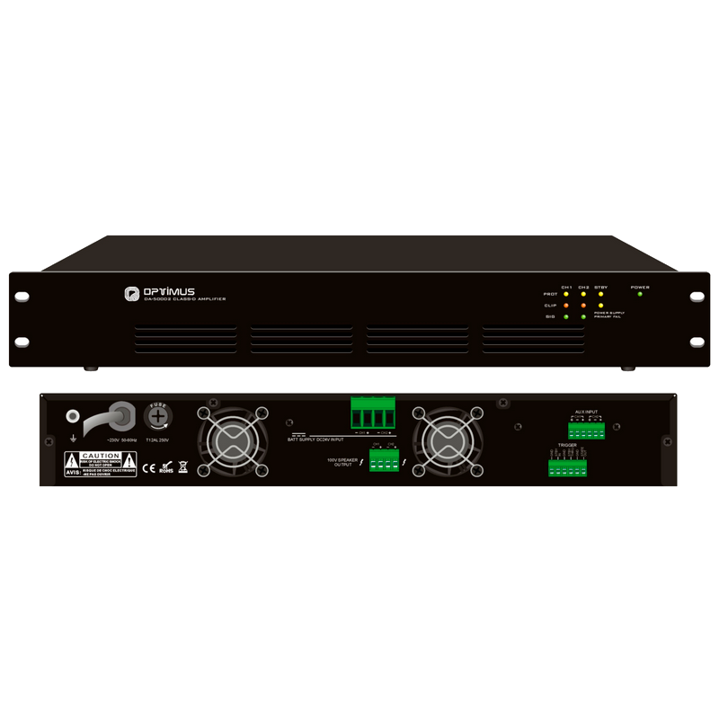 Etapa de Potencia COMPACT™ DA-500D2//COMPACT™ DA-500D2 Power Amplifier