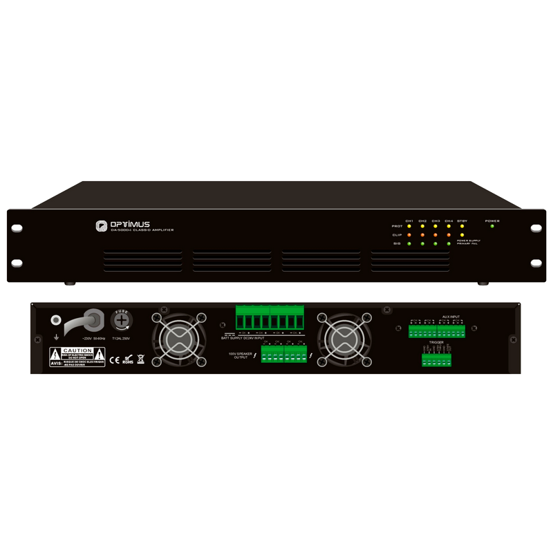 Etapa de Potencia COMPACT™ DA-500D4//COMPACT™ DA-500D4 Power Amplifier