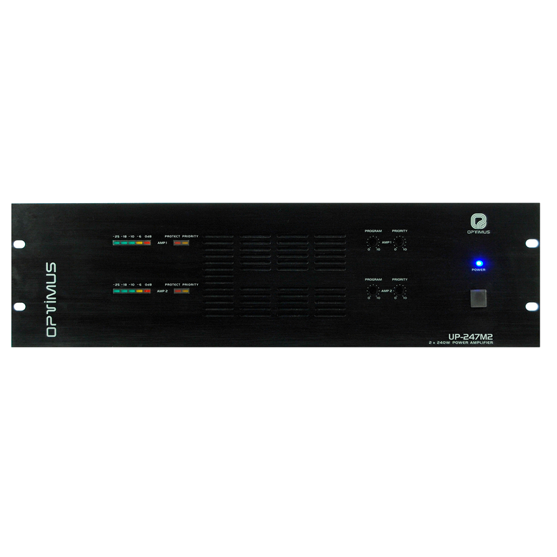 Etapa de Potencia OPTIMUS™ UP-247M2//OPTIMUS™ UP-247M2 Power amplifier