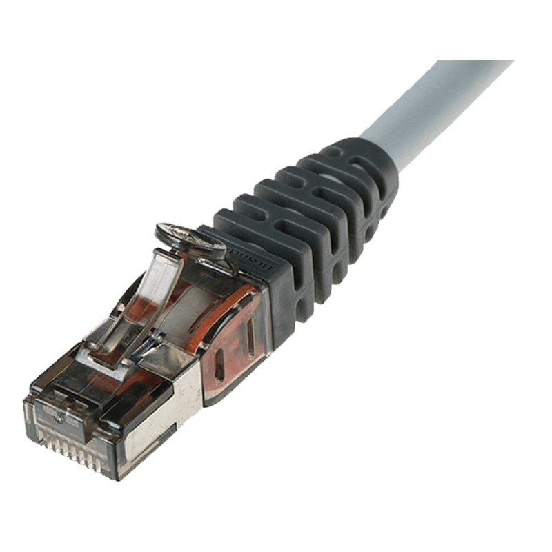 Latiguillo S/FTP Flexible Cat 6A - 2 m - Gris//S/FTP Flexible Cat 6A  Patch Cord - 2 m - Gray