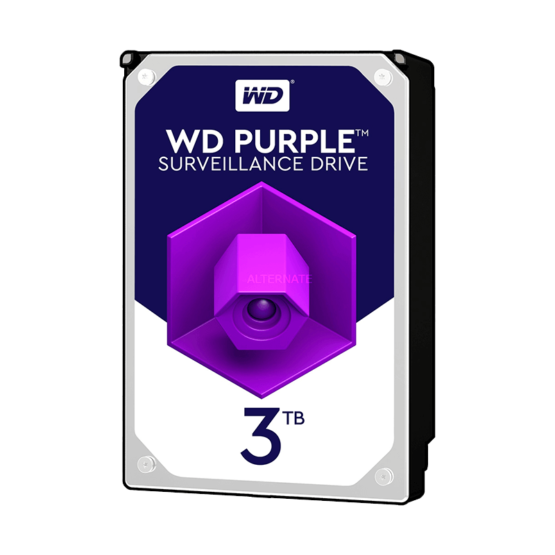 HDD Western Digital™ 3 Tbytes PURPLE//HDD Western Digital™ 3 Tbytes PURPLE