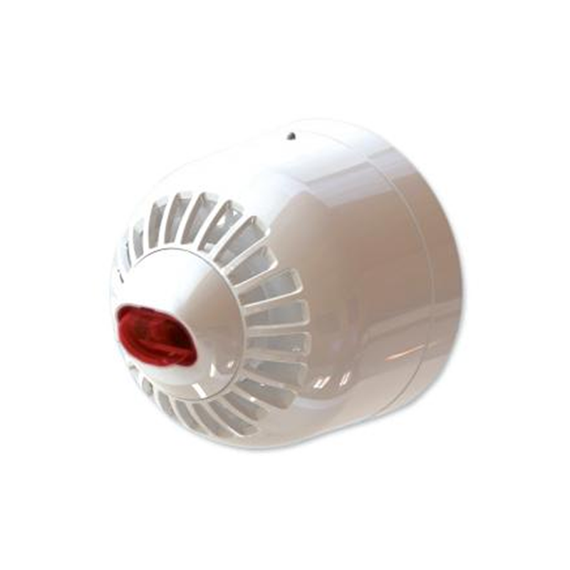 Sirena de Incendio KILSEN® Multi-Tono Blanca de Pared//KILSEN® White Multi-Tone Fire Sounder for Wall