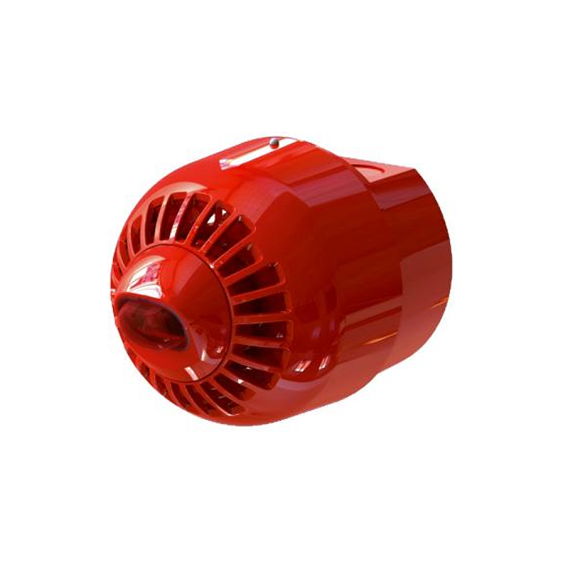 Sirena Multi-Tono KILSEN® con Flash Estroboscópico Rojo para Pared//KILSEN® Multi-Tone Sounder with Red Strobe Light for Wall